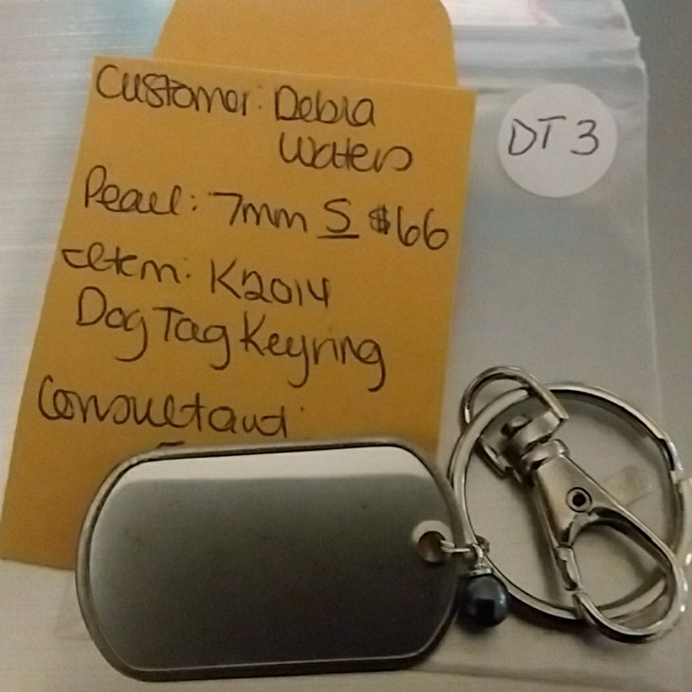 Dog Tag Keychain (DT3)